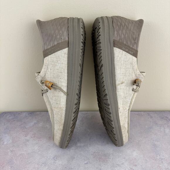 Skechers Shoes Mens Size 13  Beige Melson Casual Comfort Slip On 210864 Read - Picture 6 of 10